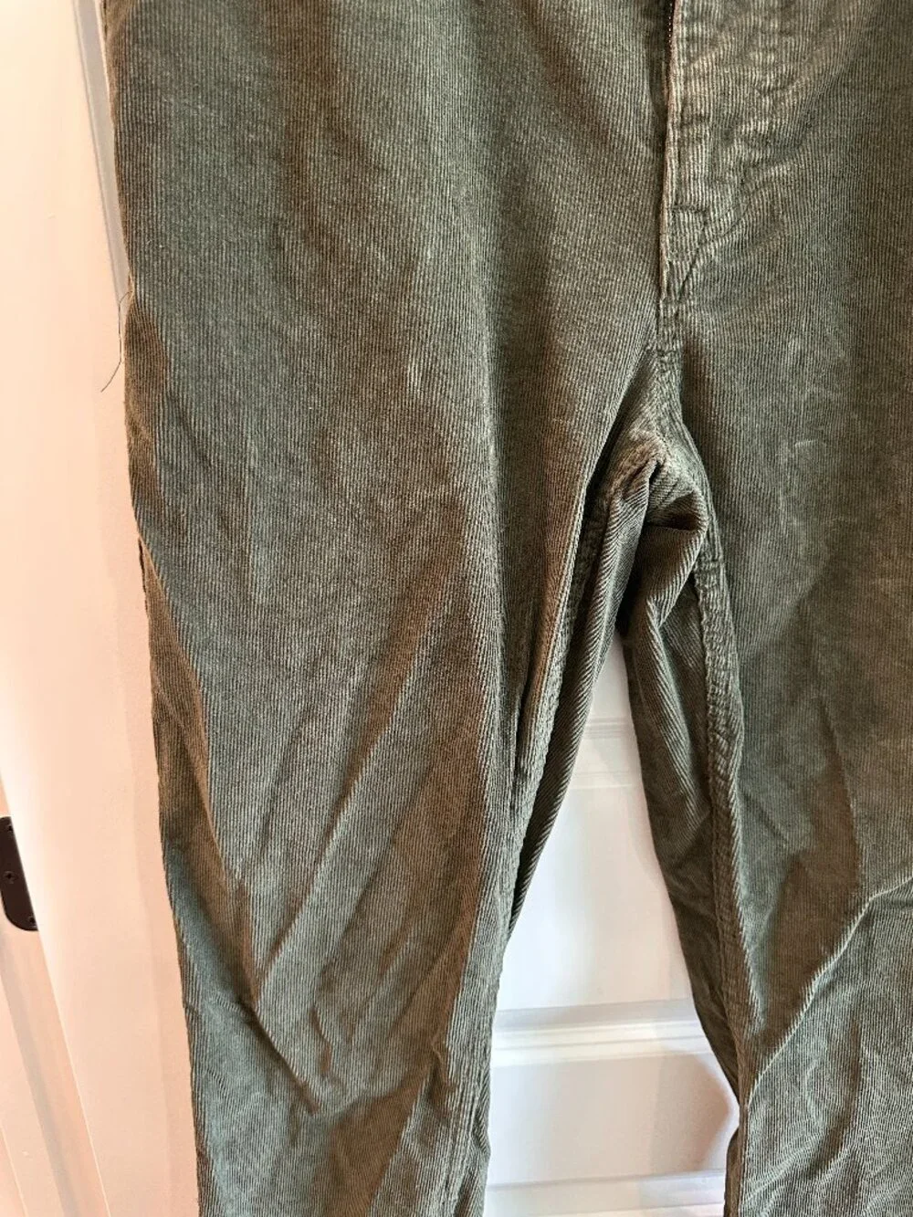 Old Navy Slim Five-Pocket Corduroy Pants Dark Olive 36W 32L